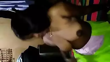 Stud grabs camera and films porn video as soon as Indian stepmom hints at sex