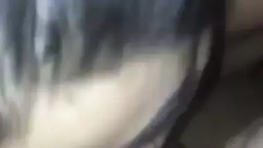 GF swallows her lover’s swollen dick and balls