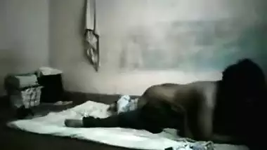 What a horndog tapping that desi afro booty