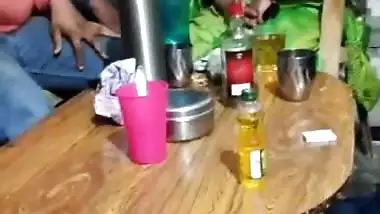 Paid randi boob pressing and boob show to clients