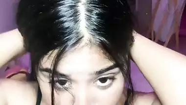 Accidental nipple slip of Tango video call sex girl