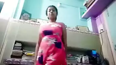 Young Bengali nude video making for boyfriend