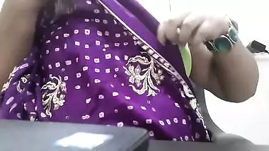 Desi Indian Honry Girl Does Seducing Saree Stripping For Her Boyfriend On Webcam