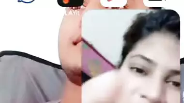 Video call nude show of sexy Indian girlfriend MMS