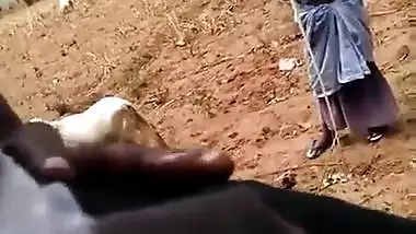 Mad young indian guy dick flash village granny outdoor, new Desi viral mms