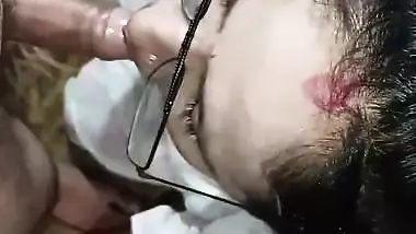 Desi Bhabhi blowjob and fucked in doggy style