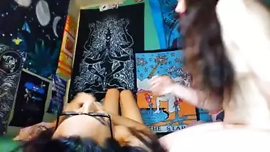 Mega Hirsute Hairy Pussy Bush Vulva FACESITTING Camgirl Can show Model Test Tryout Sitting on Face