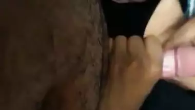 Punjabi wife sucking hubby’s cock 2