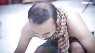 Tharki Milf Big Boobs House owner seduces and fucks her Desi Servant ( Hindi Audio )