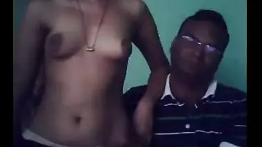 Village maid pleases owner in sex on webcam mms